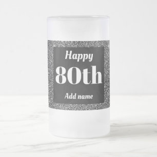 Chope Givrée Joli cadeau d'anniversaire personnalisé en verre 8