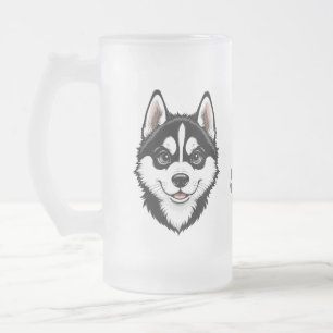 Chope Givrée Joli chiot husky sibérien
