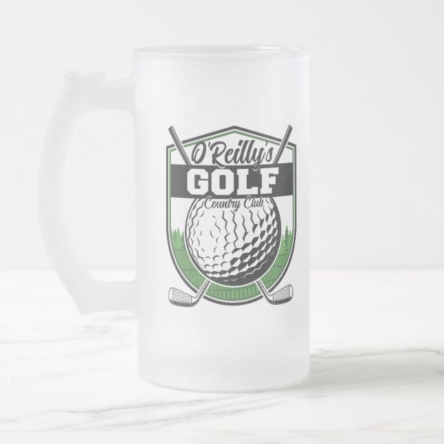 Chope Givrée Joueur de golf Pro Golf Country Club (Gauche)