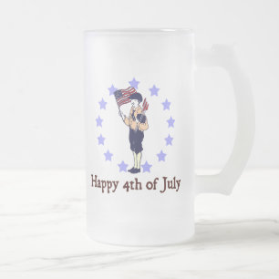 Chope Givrée Joyeux 4 juillet Art Vintage