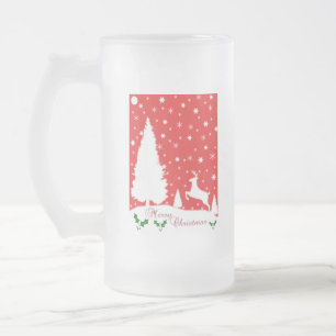 Chope Givrée Joyeux Noël Snowflakes hiver