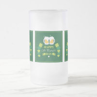 Joyeux St. Patricks Day Bière et Clovers