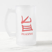 Kanji Délicieux muqueuse rouge gelée