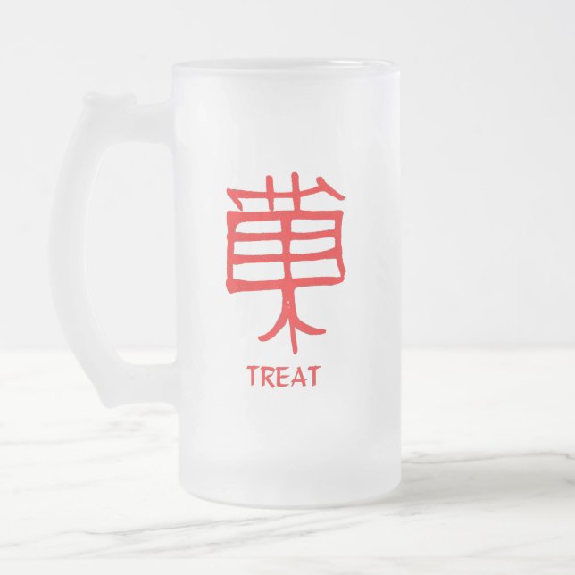 Chope Givrée Kanji Treat rouge givrée muqueuse (Gauche)