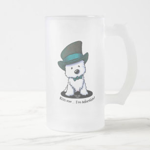 Chope Givrée KiniArt Westie Terrier St. Paddy's