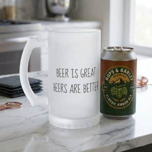 Chope Givrée La bière est géniale Les bières sont meilleures Dr