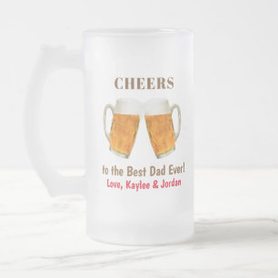 Chope Givrée La meilleure bière au monde papa d'anniversaire