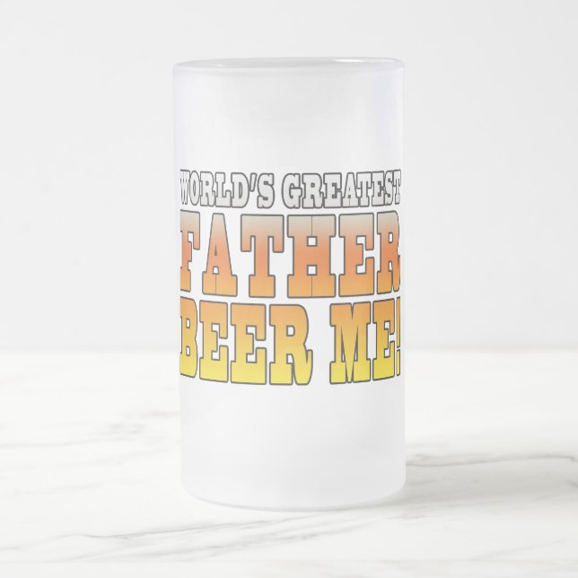 Chope Givrée La plus grande bière de père de pères des mondes (Centre)