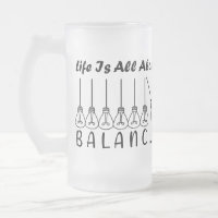 La vie, c'est l'équilibre de l'inspiration de moti