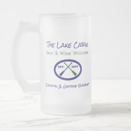 Chope Givrée Lac Cabine Cottage House Pint Beer