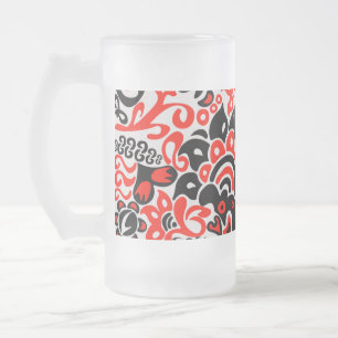 Chope Givrée L'art populaire ukrainien motif floral abstact