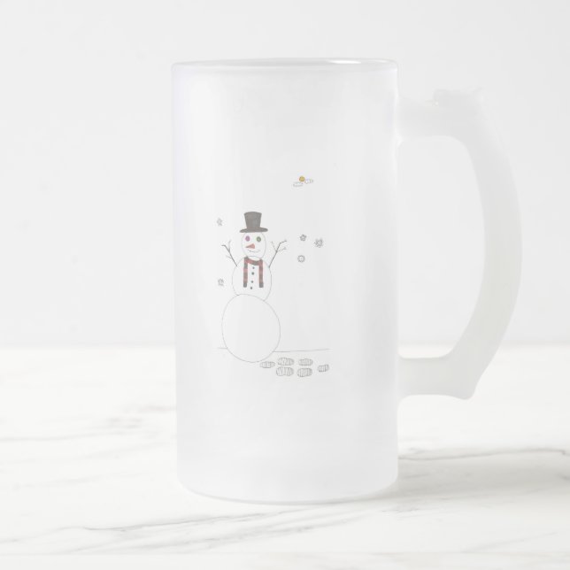 Chope Givrée Le bonhomme de neige (Droit)