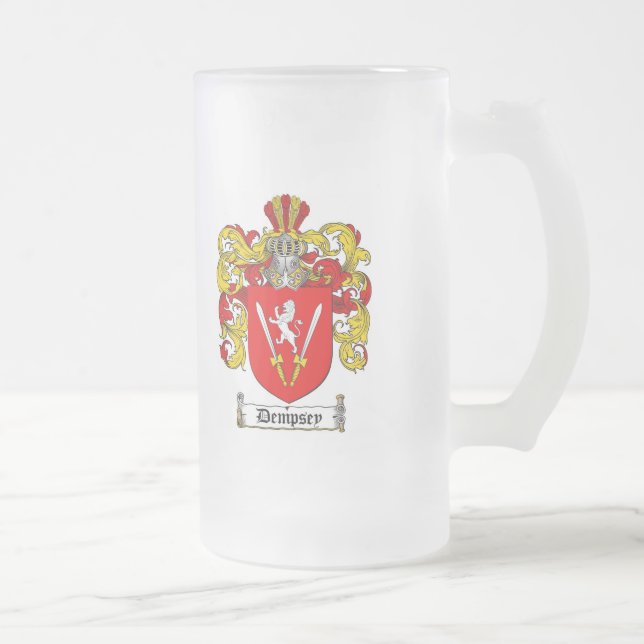 CHOPE GIVRÉE LE CREST DE FAMILLE DE DEMPSEY - MANTEAU DE (Droit)