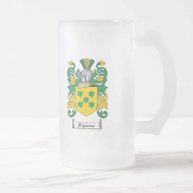 CHOPE GIVRÉE LE CREST DE FAMILLE DE FIGUEROA - MANTEAU DE (Droit)