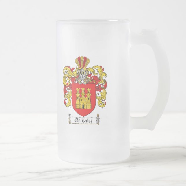 CHOPE GIVRÉE LE CREST DE FAMILLE DE GONZALEZ - MANTEAU DE (Droit)