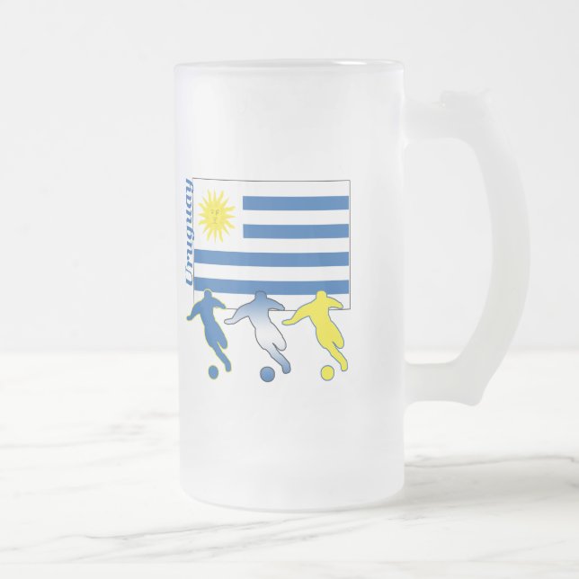 Chope Givrée Le football Uruguay (Droit)