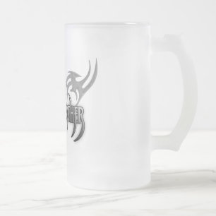 Chope Givrée Le LOGO TRIBAL a givré 16 onces. Verre de bière