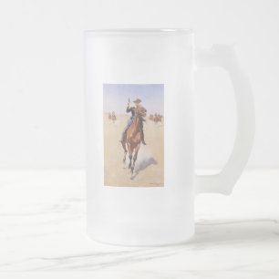 Chope Givrée Le soldat de la cavalerie par Frederic Remington