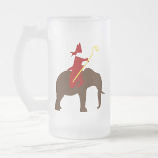 Chope Givrée Le Vibrant sur un éléphant