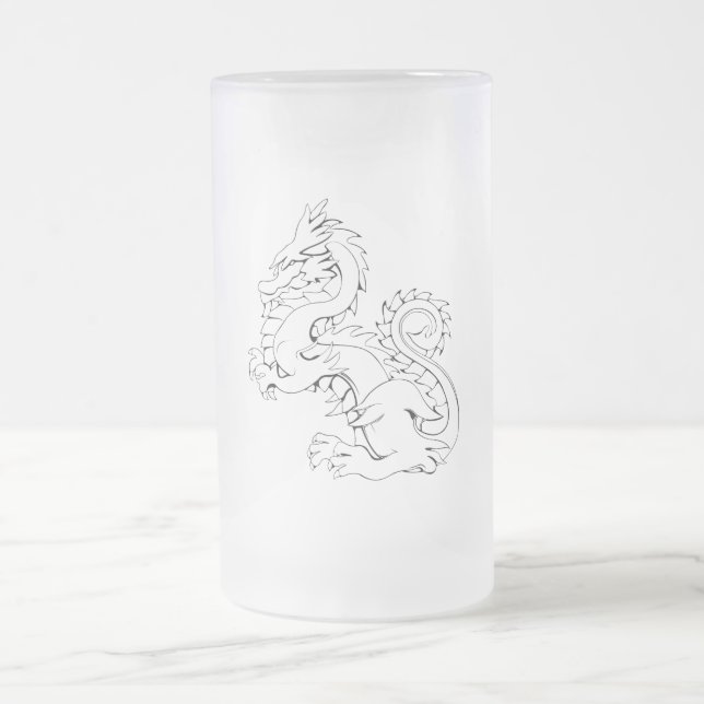 Chope Givrée Les Dragons Asiatiques Tatsu Sont Des Créatures My (Centre)