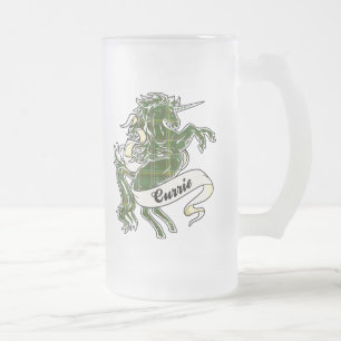 Chope Givrée Licorne de tartan de Currie