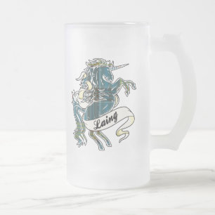 Chope Givrée Licorne de tartan de Laing