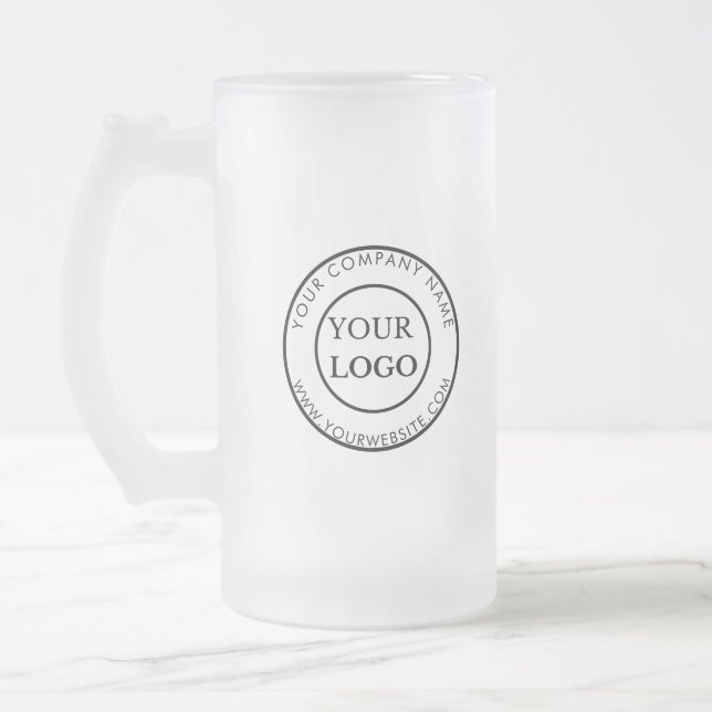 Chope Givrée Logo d'entreprise personnalisé (Gauche)