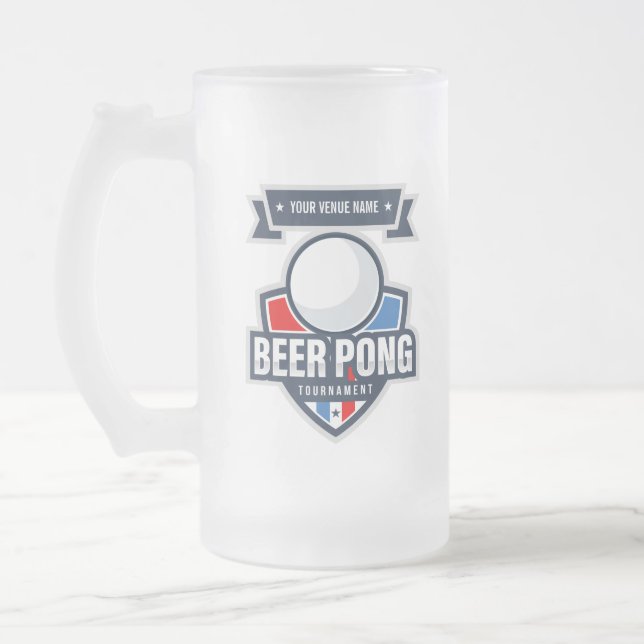 Chope Givrée Logo personnalisable de tournoi de puanteur de (Gauche)
