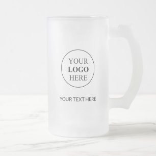 Chope Givrée Logo promotionnel personnalisé - Pas de commande m