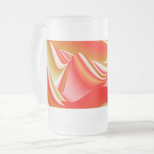 Chope Givrée Love and Gold Abstrait 3D Rainbowart