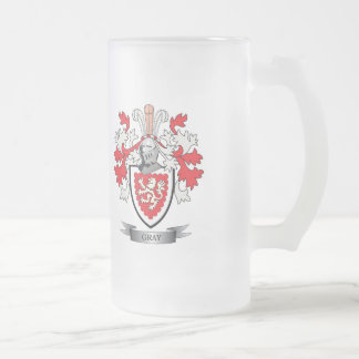 Chope Givrée Manteau de crête de famille des bras gris