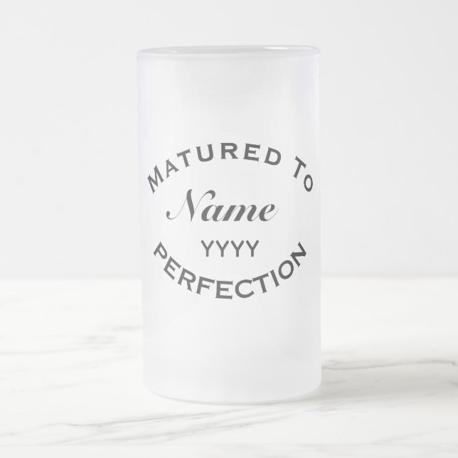 Chope Givrée Matured To Perfection Personalised Birthday Gift (Centre)