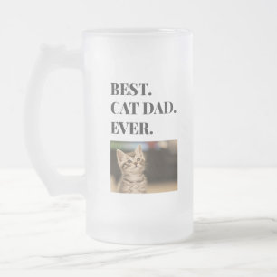 Chope Givrée Meilleur Chat Papa Jamais Photo