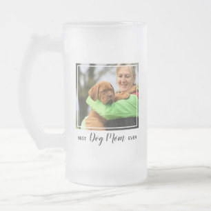 Chope Givrée Meilleur Chien Maman Jamais Pet Photo