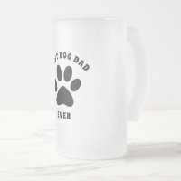 Meilleur Chien Papa Jamais Texte Personnalisé