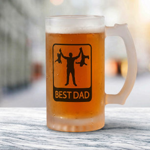 Chope Givrée Meilleur Papa - Drôle Fête des Pères