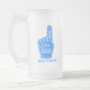 Chope Givrée Meilleur papa Numéro Une Fête des pères Verre F