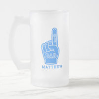 Meilleur papa Numéro Une Fête des pères Verre Fros