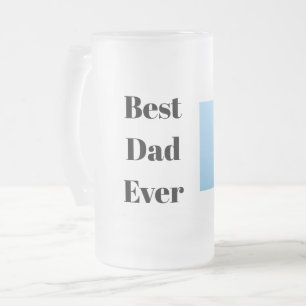 Chope Givrée Meilleur Papa Personnalisé Photo Cadeau Fête des P