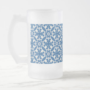 Chope Givrée Motif Boho en Bleu – Élégant & Audacieux