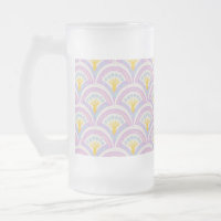 Motif de coquille de couleur pastel