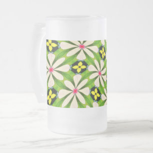 Chope Givrée Motif de fleurs esthétiques