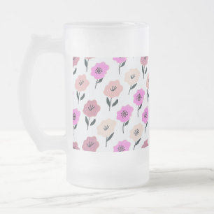 Chope Givrée Motif floral vibrant