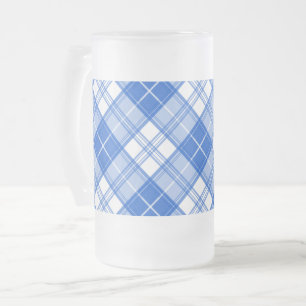 Chope Givrée Motif Tartan Brun Blanc yxm0uat9