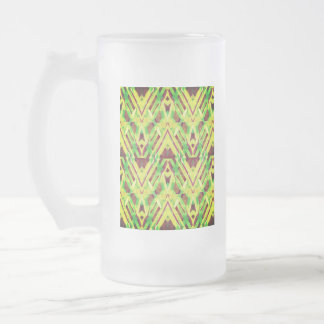 Chope Givrée Motif vert et marron
