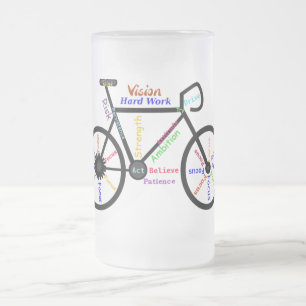 Chope Givrée Motivational Bike, Cycle, Vélo, Mots Sport