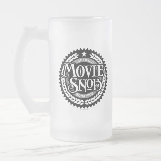 Chope Givrée Movie Snob - amusant amoureux du cinéma (Gauche)
