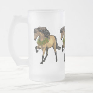Chope Givrée Nouvelle Islande - Noël du cheval
