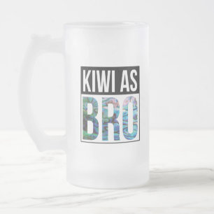 CHOPE GIVRÉE NOUVELLE-ZÉLANDE KIWI EN TANT QUE BRO PAUA