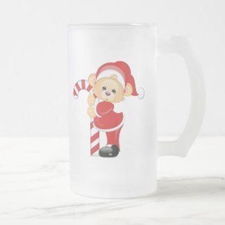 Chope Givrée Ours de nounours de Père Noël et Candycane